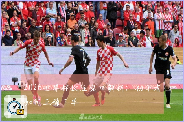 2026世界杯投注盘口解析：初学者如何正确下单